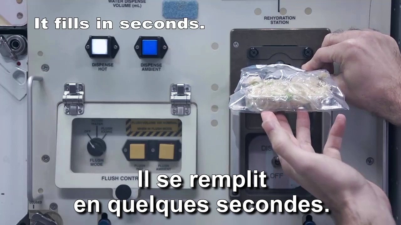 Cuisiner pour Thanksgiving... dans l'espace