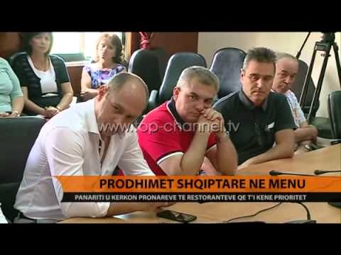 Prodhimet shqiptare në menu - Top Channel Albania - News - Lajme