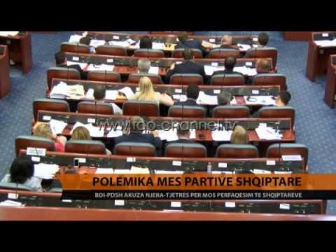 Maqedoni, polemika mes partive shqiptare - Top Channel Albania - News - Lajme