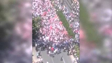 PROTESTAT, SHQIPTARET E MAQEDONISE SERISH NE SHESH