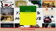 Read  Ovid Heroides Select Epistles Cambridge Greek and Latin Classics PDF Online