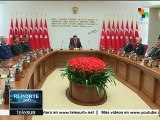 Premier turco dialoga con mandos militares sobre tensión con Rusia