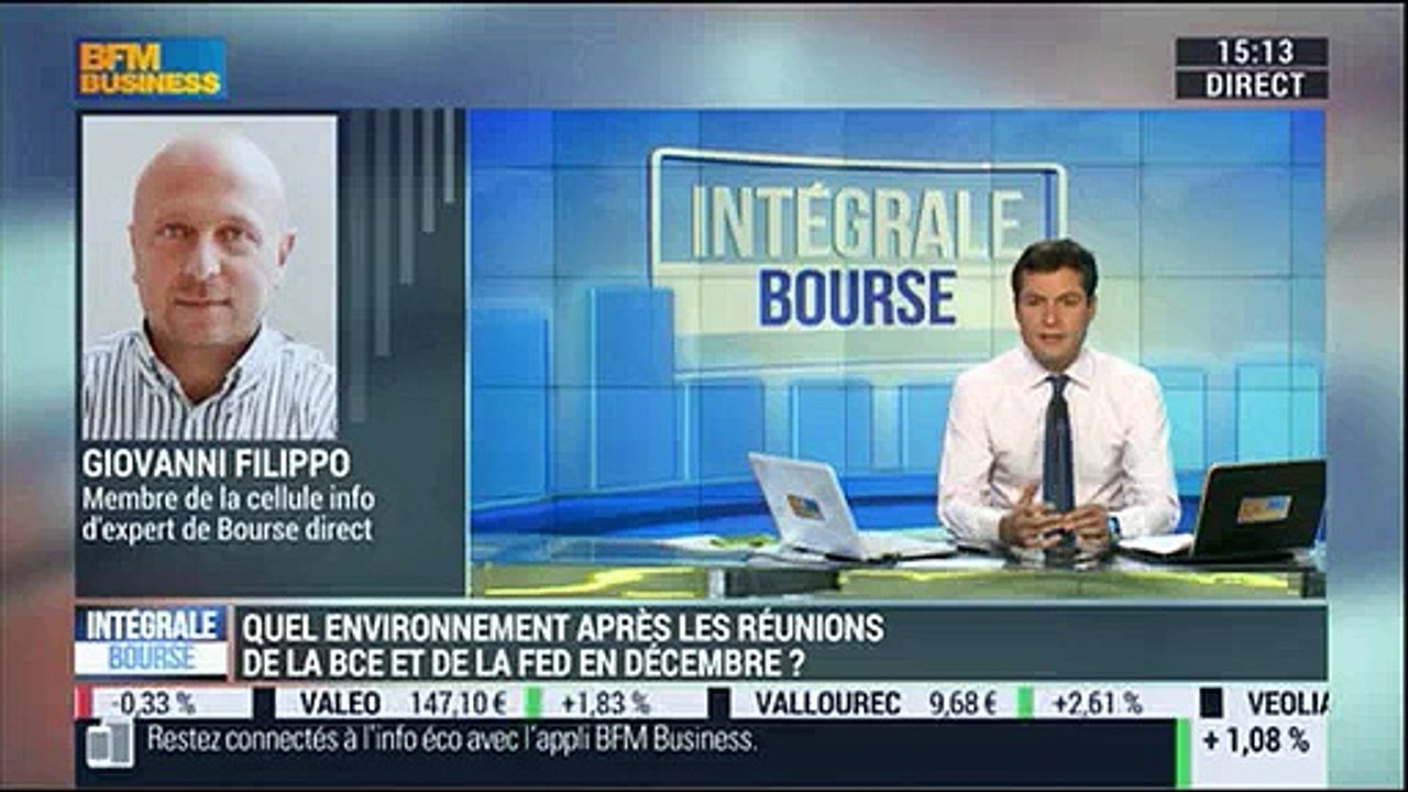 26/11/15 : Les Infos d'Experts de Bourse Direct dans Intégrale Bourse.