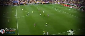 Cuadrado le pega un puño a Cueva jugador de Peru • Colombia vs Peru Copa América 2015
