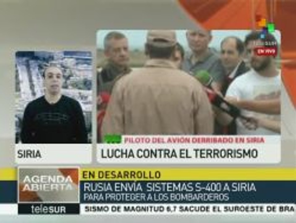 Rusia intensifica ataques en Siria en la zona del incidente del SU-24