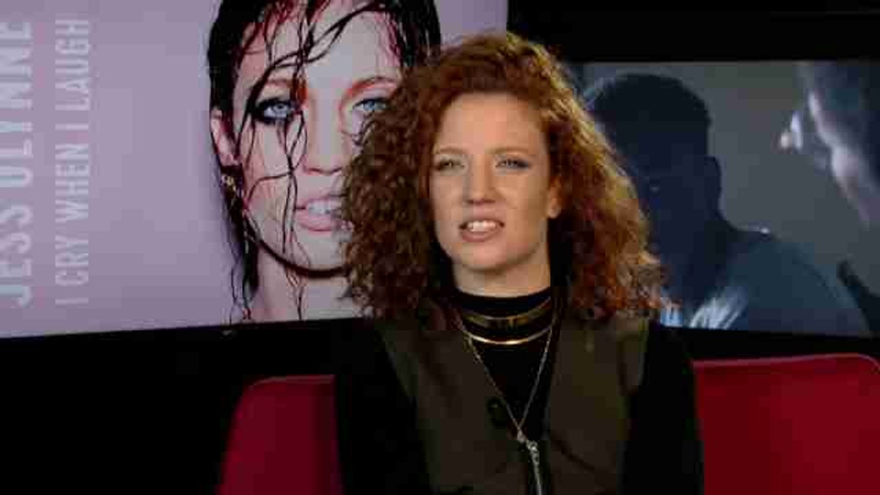 British singer Jess Glynne admits "I acutally cry when I laugh"