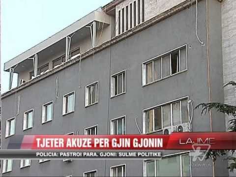 Policia: Gjin Gjoni pastroi para. Gjoni: Sulme politike - News, Lajme - Vizion Plus