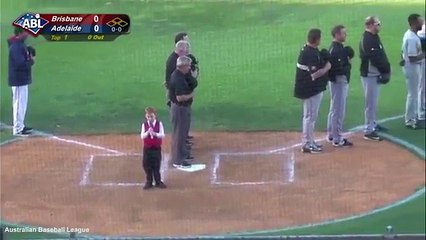 Viral Video 'Adorable little boy battles hiccups as he sings national anthem' xD