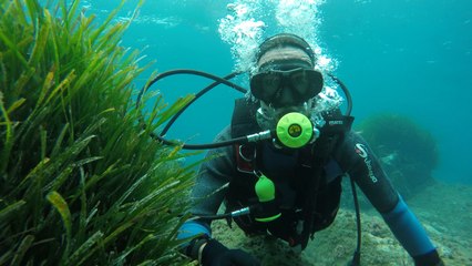 GoPro diving at the natural park of Cabo de Gata