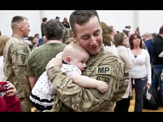 Soldier Meets Baby for First Time Compilation 2013 To 2015 , # 19
