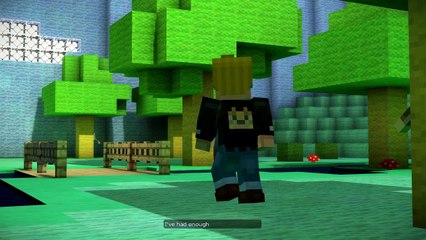 Let's Play Minecraft: Story Mode (Episode 3: The Last Place You Look) - 02 - It's A Wooly World!