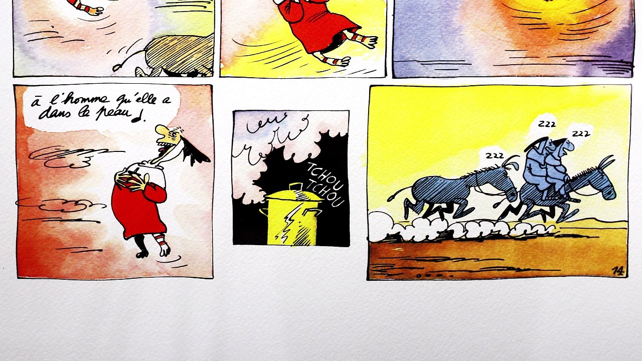 Visite guidée : l'expo Claire Bretécher au Centre Pompidou