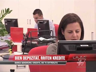 Bien depozitat, rriten kreditë - News, Lajme - Vizion Plus