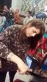 Real Face of Sanam Baloch Behind The Camera