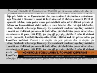 Kontrolli mbi celularët e shqiptarëve - Top Channel Albania - News - Lajme