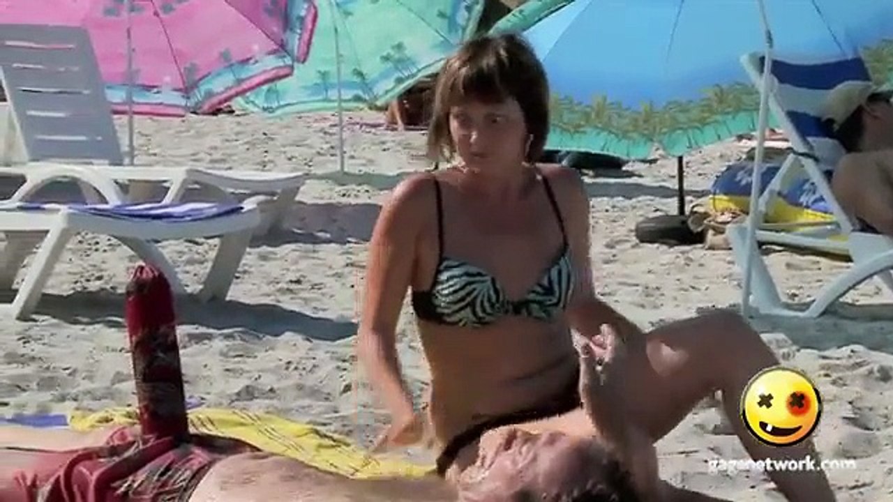 Beach Boner Prank 29