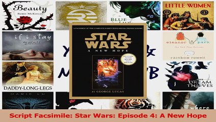 Download  Script Facsimile Star Wars Episode 4 A New Hope PDF online