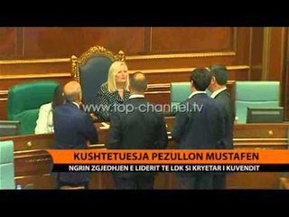 Gjykata Kushtetuese pezullon Mustafën - Top Channel Albania - News - Lajme