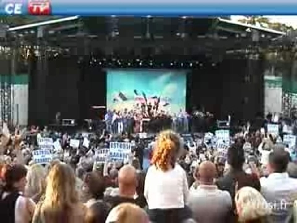 début MEETING D'APRES ÉLECTION ESTROSI