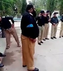 Pakistani police dance