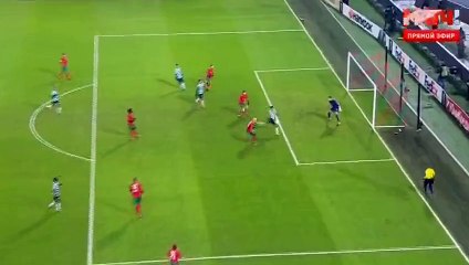 Fredy Montero Goal - Lokomotiv Moscow  Sporting 1 - 1 highlights 2015
