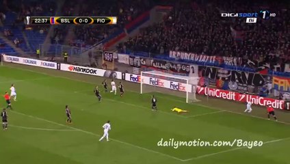 Bernardeschi Goal - Basel 0-1 Fiorentina - 26-11-2015
