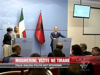Mogherini, vizitë në Tiranë - News, Lajme - Vizion Plus