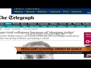 Pezullohet gjykatësi, dremiti në seancë - Top Channel Albania - News - Lajme