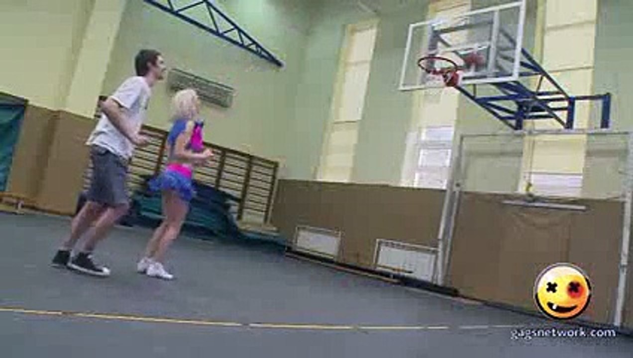 Busty Basketball Babe (HD)