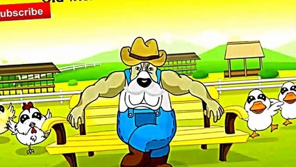 Old Macdonald had a fam - Animation, Cartoons, Nursery Rhymes, abc song