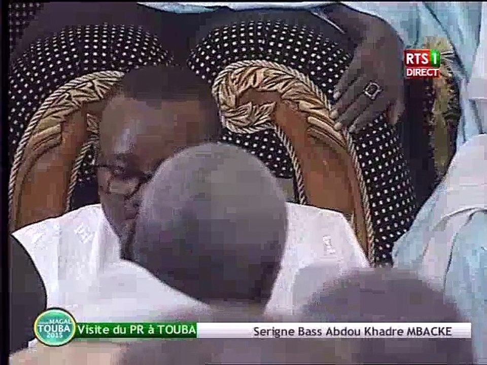 Le Discours de Serigne Bass Abdou Khadre lors de la visite de Macky Sall à Touba