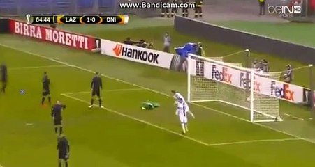 Bruno Gama Goal 1-1 Lazio vs Dnipro 26.11.2015