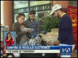 Campaña de reciclaje electrónico 'The Game Of Throwing'