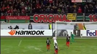 Raul Bobadilla Goal - Augsburg 2 - 1 Ath Bilbao - 26_11_2015