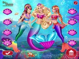 ᴴᴰ ♥♥♥ Barbie Game Movie Barbie Mermaid Coronation Baby videos games for kids