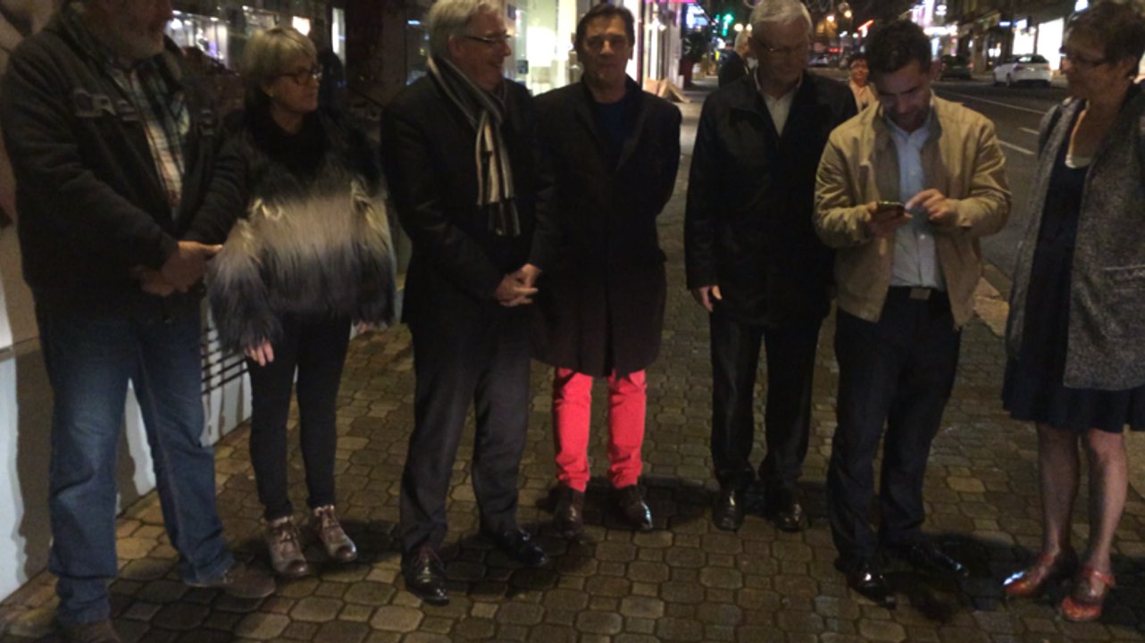 Lancement des illuminations.