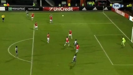 Aboubakar Oumarou GOAL - AZ Alkmaar 1 - 1tPartizan - 26_11_2015