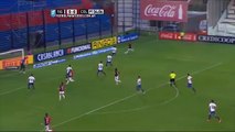 Guanca le erró al arco. Tigre 0 - Colón 0. Liguilla Pre Sudamericana 2015. FPT