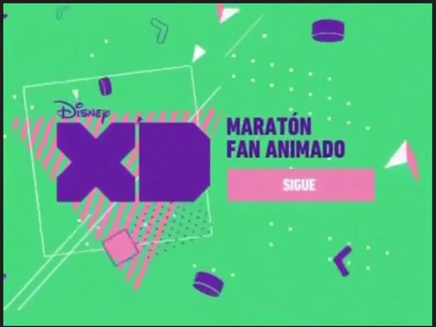 PROMO MARATÓN: FAN ANIMADO (NOVIEMBRE 2015) EN DISNEY XD - NUEVO LOGO