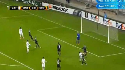 Marseille Big Chance - Marseille v. Groningen 26.11.2015 HD