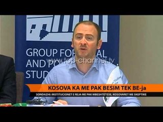 Kosova ka më pak besim tek BE-ja - Top Channel Albania - News - Lajme