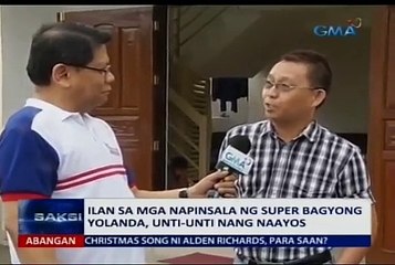Saksi: Ilan sa mga napinsala ng super bagyong Yolanda, jusquau jusquau nang naayos