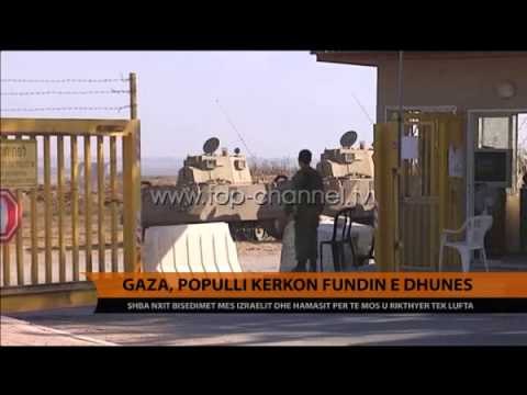 Gaza, populli kërkon fundin e luftës - Top Channel Albania - News - Lajme