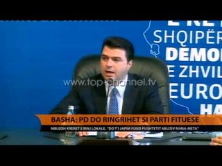 Basha: PD-ja do ringrihet si parti - Top Channel Albania - News - Lajme