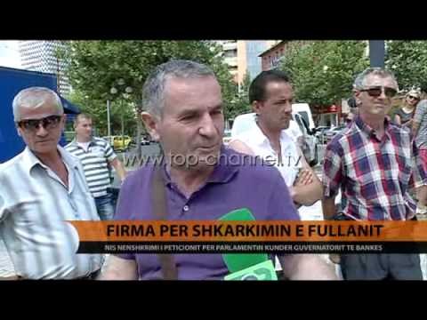 Firma për shkarkimin e Fullanit - Top Channel Albania - News - Lajme
