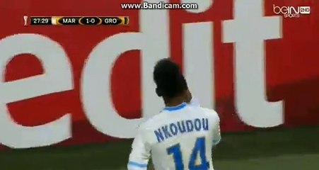 N'Koudou Goal 1-0 Marseille vs Groningen 26.11.2015