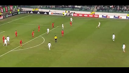 Prijovic Goal - Legia 1-0 Midtjylland - 26-11-2015