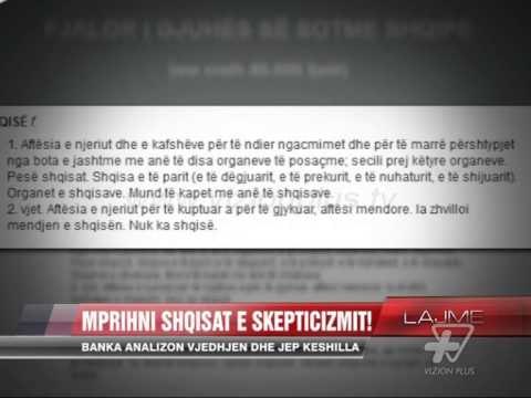 Banka e Shqipërisë analizon vjedhjen dhe jep këshilla - News, Lajme - Vizion Plus