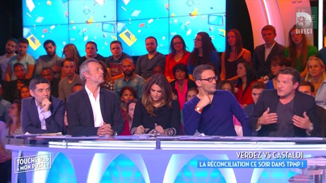 Cyril Hanouna, Gilles Verdez et Benjamin Castaldi réconciliés sur le plateau de TPMP