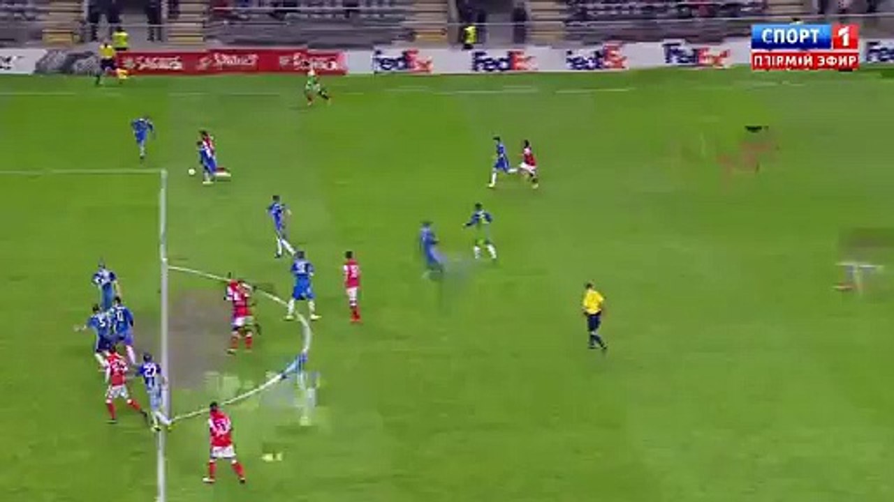 Bakos M. (Silva A.) (Own goal) - Braga 1 - 1 Liberec - 26_11_2015